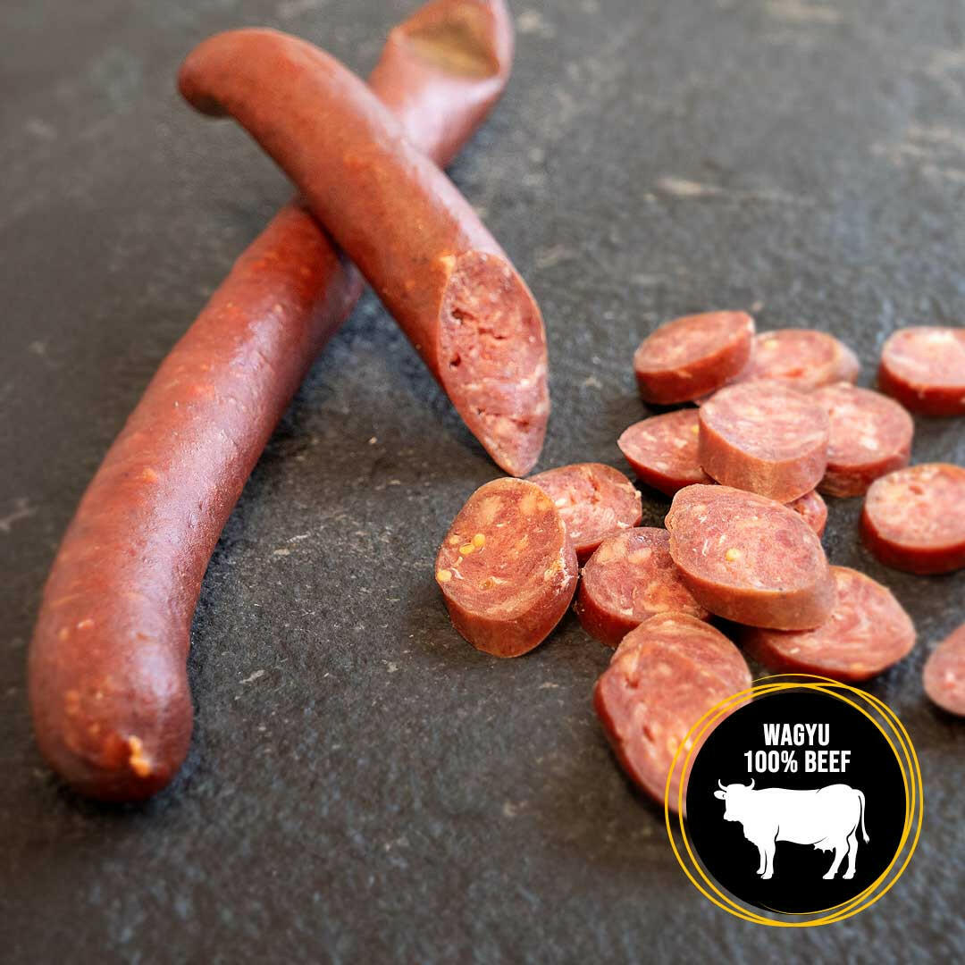 Wagyu - Knacker (ein Paar)- 100% Rindfleisch