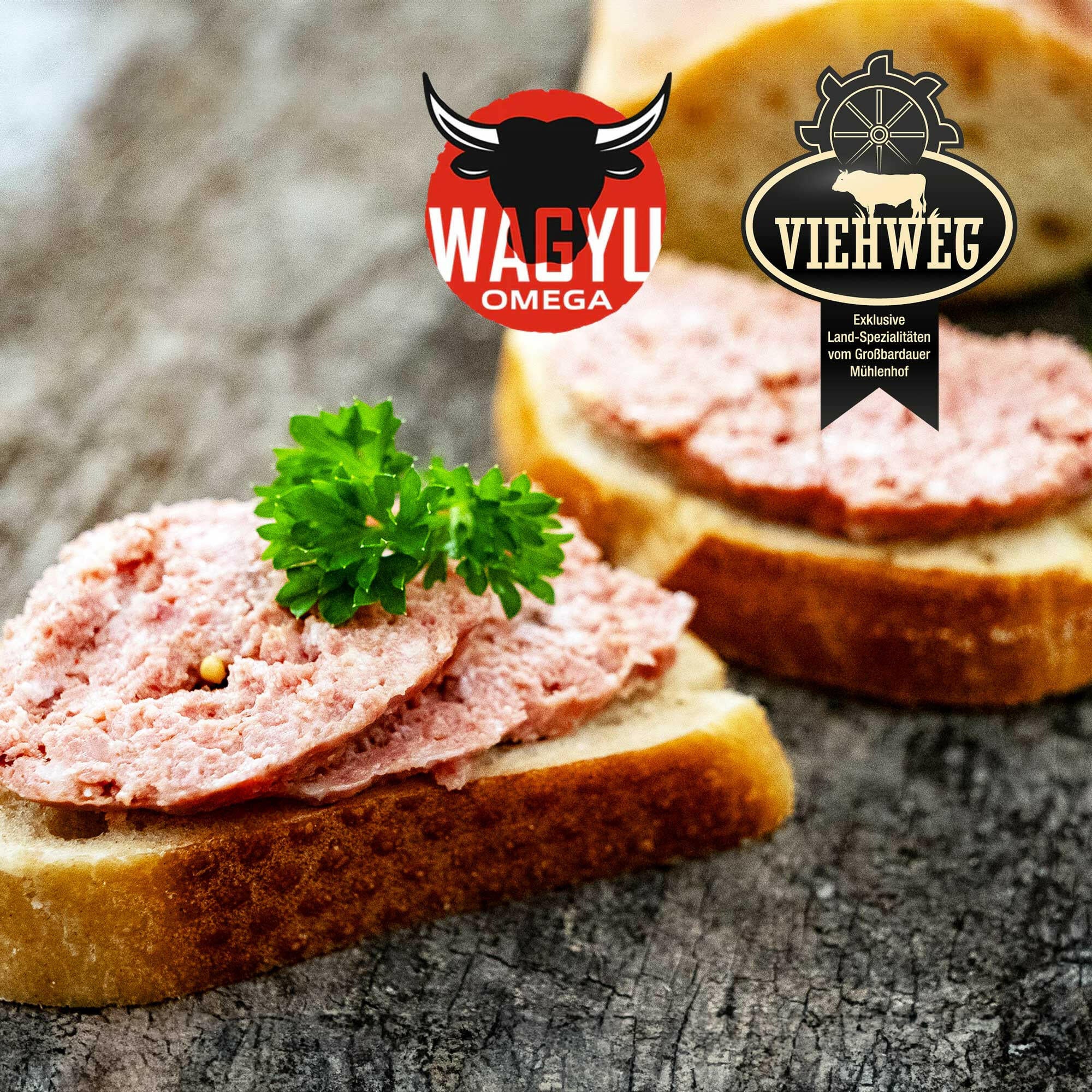 JAGDWURST - Fullblood Wagyu - mit Shiitake Pilzen