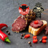 Gourmet-Salami mit Fullblood Wagyu-Fleisch und ausgewähltem Chili - eine perfekte Balance aus reichhaltigem Aroma und angenehmer Schärfe.