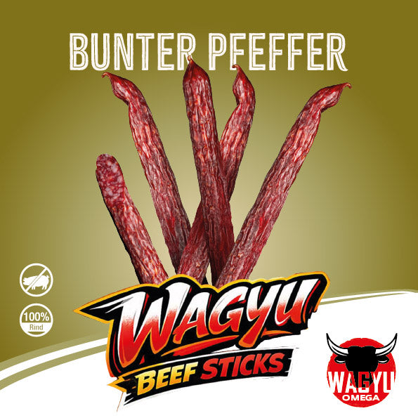 Wagyu Beef Sticks – Bunter Pfeffer