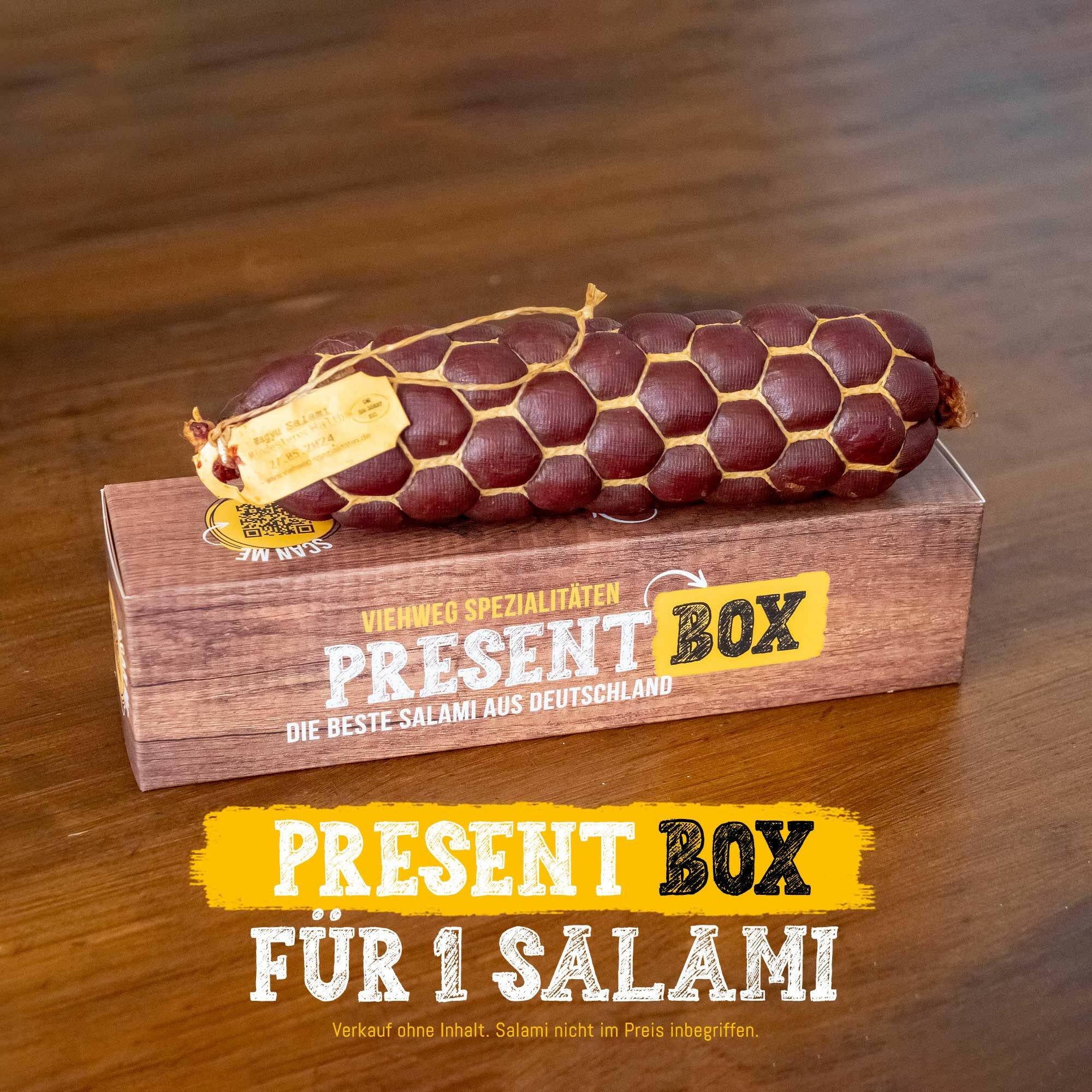 Presentbox für 1 Salami